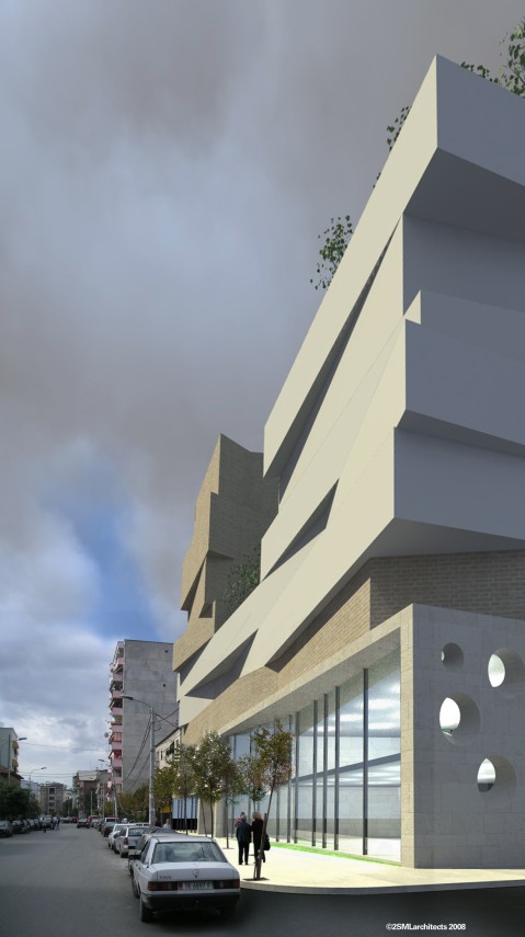 Tirana Blocks, 3D simulation